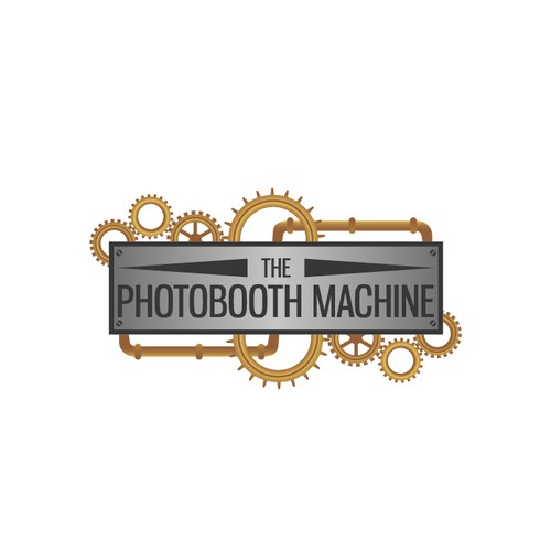 Create a nostalgic, steampuck inspired logo for The Photobooth Machine Design by FishDesigns