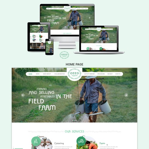 Web page design contest entry by SAG Kala