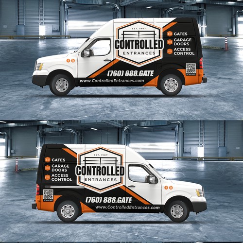 We new eye catching branding for our new van, Car, truck or van wrap  contest