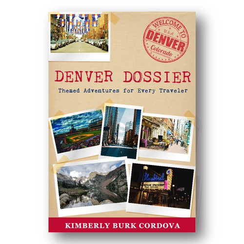 Denver Travel Guide Book Cover Design by Windlaugh