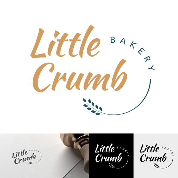 Design réalisé par HannahLaneDesign et intitulé "Elegant logo concept for a bakery "