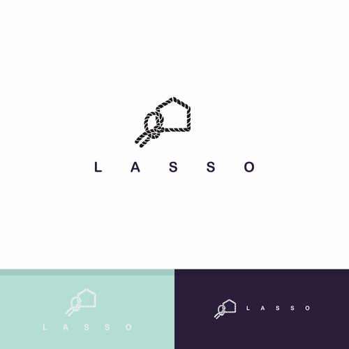 Personable, Colorful Logo Design for Lasso, lasso or LASSO by Rendell Sueña
