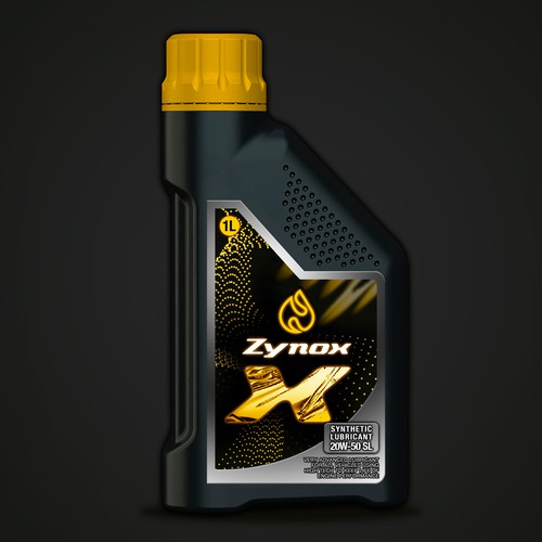 auto lubricant label design | strong , modern and powerful Design by IgnacioIdeas