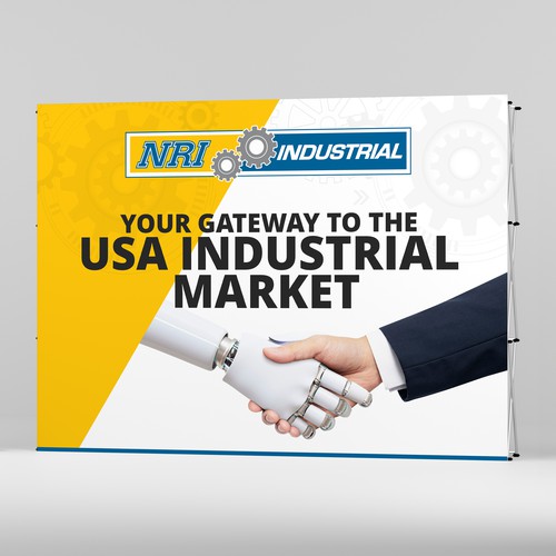 Design a banner for an automation exhibition Design von Manish Roul