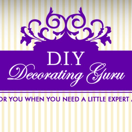 New banner ad wanted for DIY Decorating Guru Design por iNikhil