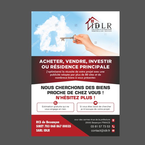 Postcard, flyer or print contest entry by ABGraphics