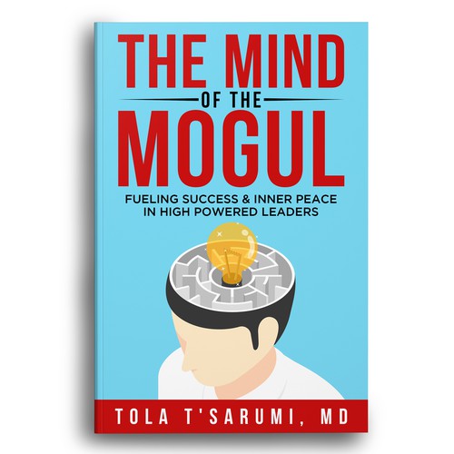 The Mind of the Mogul book cover Design by Bigpoints