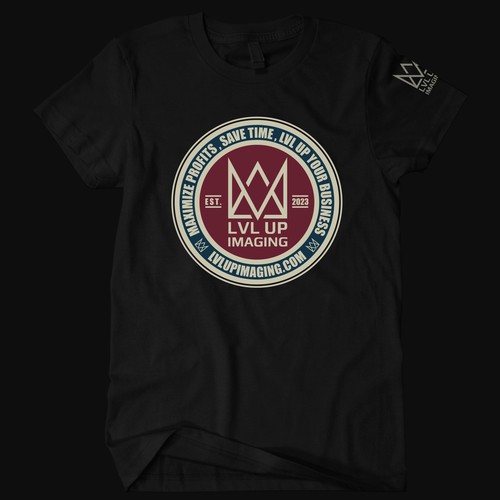 New Shirt Design for LVL Up Imaging Design por -Queenzha-