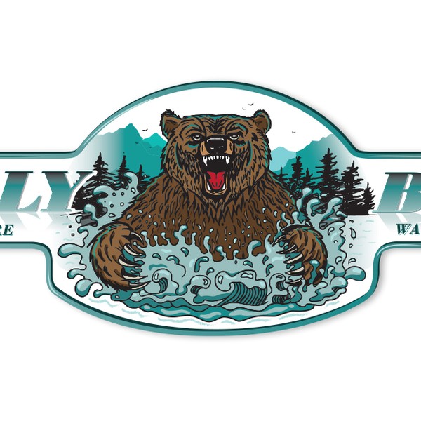 Design by Mary T =) titled "Grizzly Boats logo"