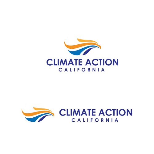 Climate Action California Logo Diseño de MrHamster