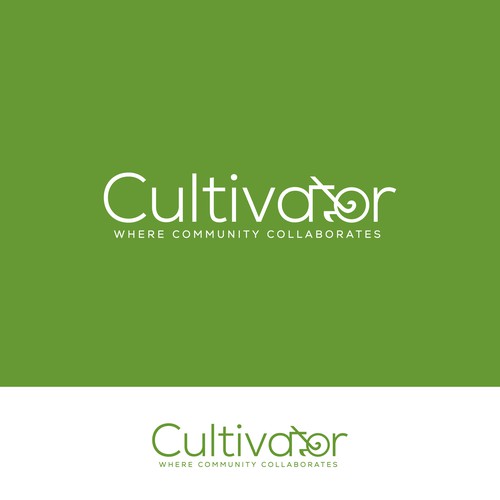 Logo design for Cultivator - a rural innovation organization Design by CreCreature