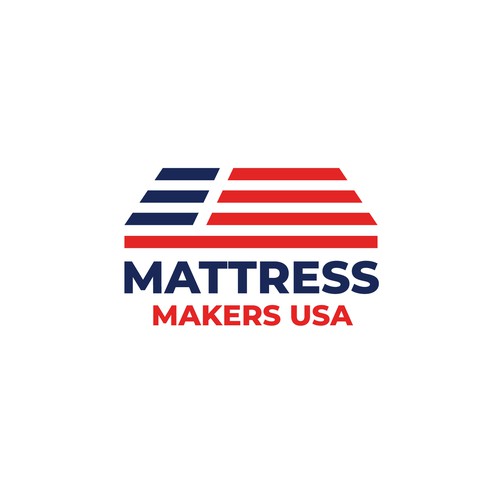 Logo design for b2b USA mattress company Design by wopras