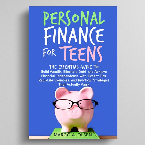 Cover design for a book about personal finance that will appeal to Gen Z Design by Dynaaa