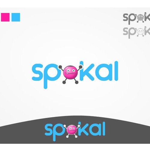 New Logo for Spokal - Hubspot for the little guy! Design by marius.banica