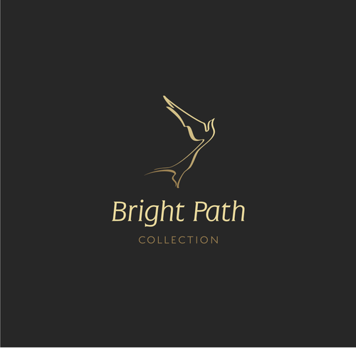 Logo With A Sunrise Or Light Coming Up Over A Path Or Over An