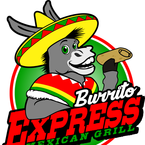 Burrito Express - Mexican Grill | Logo design contest