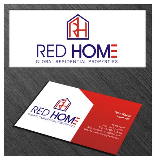 logo for Red Home Design by cepeka