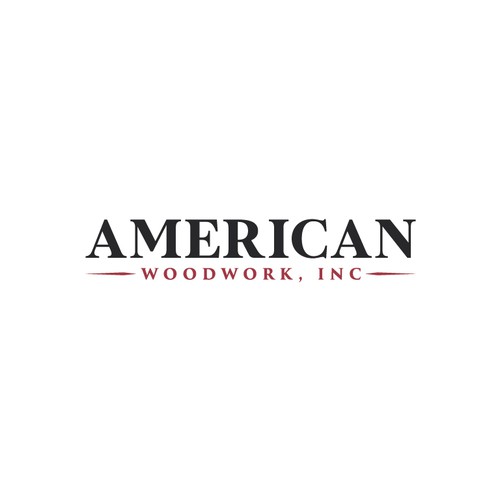 American Woodwork news a new logo Design por Frequency 101