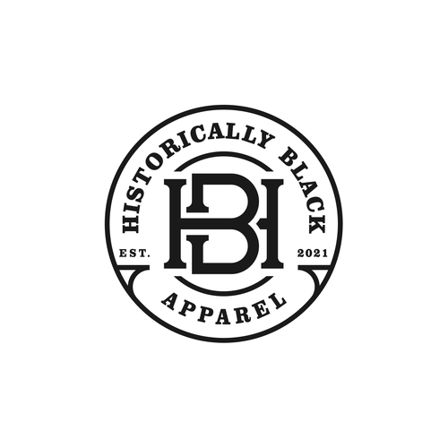 Historically Black Apparel Logo Redesign Réalisé par Hysteria!