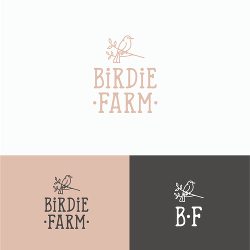 Inspired logo for a 'farm to fork' regenerative farm and lifestyle brand Design by RobertEdvin