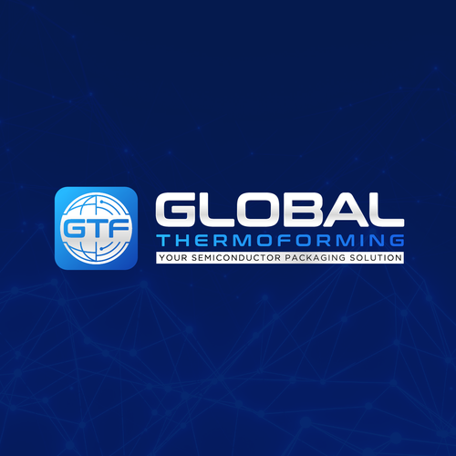 GTF Semiconductor packaging logo Design by dimilif