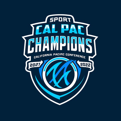 Cal Pac Champions T-Shirt, 2021-22 Design by G 3