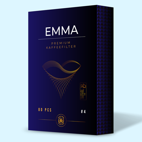 EMMA Coffee filter paper needs a smart packaging Design by OMEKHU786