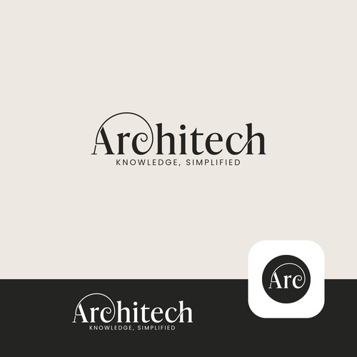 Brilliant logo required for knowledge oasis in an age of cognitive overload! Design by Anchasto