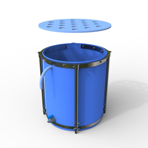 Rain Barrel Design by Hamed.1