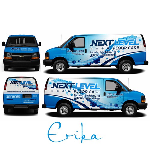 Looking for a High-End VAN WRAP for a Carpet Cleaning Company | Car ...