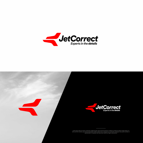 Jet Correct - Identity/Logo for Aviation Detailing Company - Unique Designs Apply! Design by adwar std.