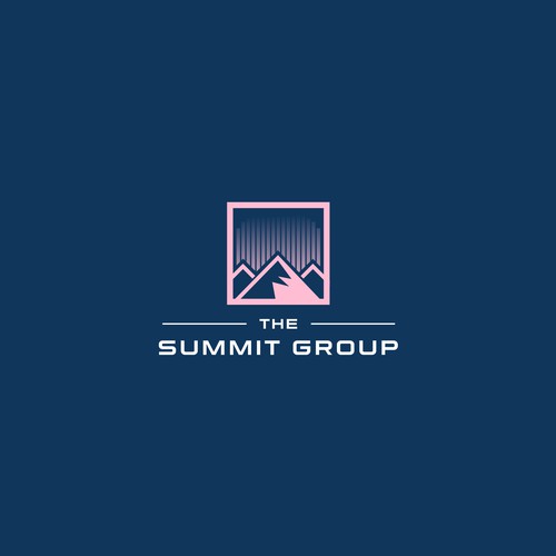 The Summit Group - A logo for the company and professional athletes Design by Vic People Studio