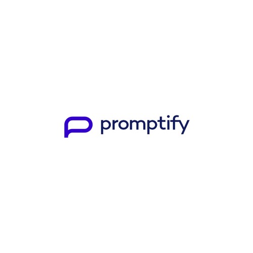 Modern, Simple and Sleek Logo for Promptify.com Design by TheDaydreamerStd