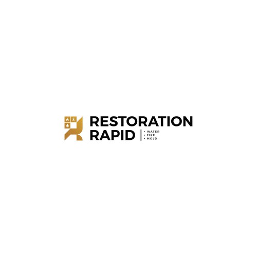 Logo for Restoration company! Design by The Last Hero™