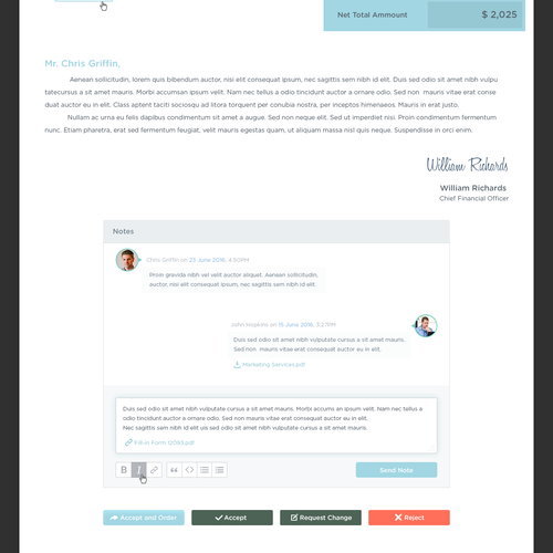 UI/UX Design for a Price Quoting Software Design by teoser