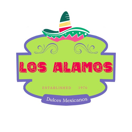 Logo for a mexican candy producer in the United States Design by Thaís Rangel