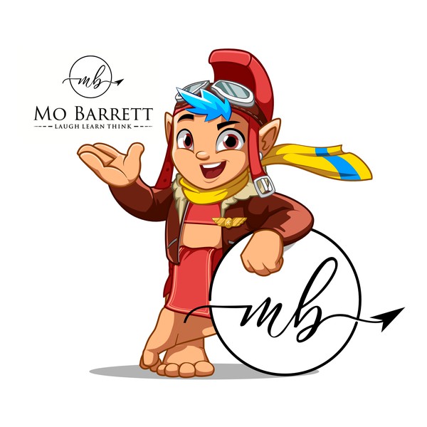 Design by Bonographic titled "Mascot and Character Design for Mo BARRETT"