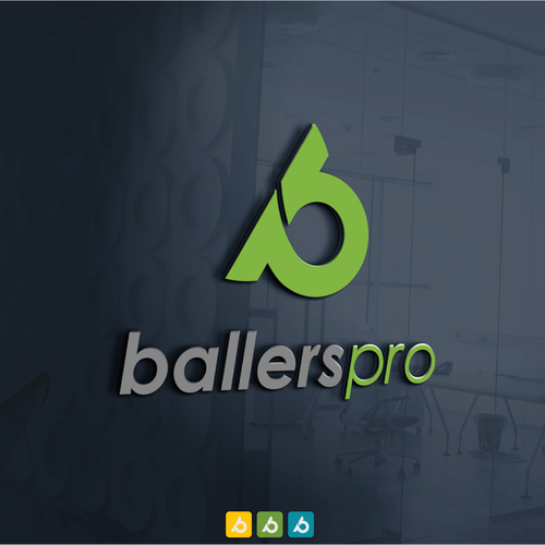 Create a baller icon and logo for 