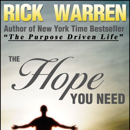 Design Rick Warren's New Book Cover デザイン by dotcommakers