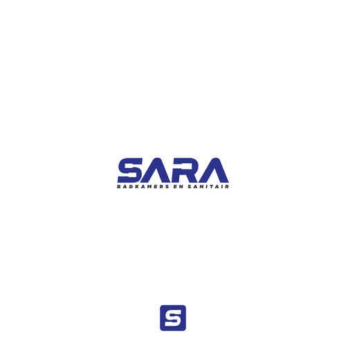 Logo moet SARA zijn ipv saar, letters moeten beeldmerk worden, ‘Badkamers & Sanitair’ eronder!! Design by [_MAZAYA_]