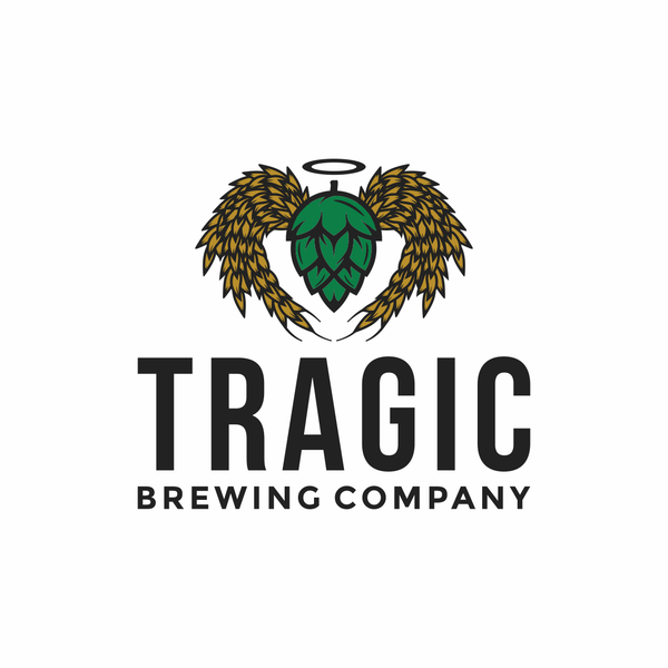 Bold Logo for Tragic Brewing Company