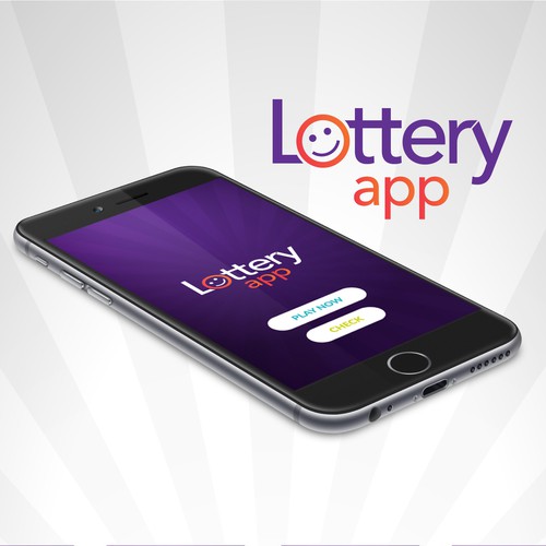 Design of a lottery app Design réalisé par Samuel.Z