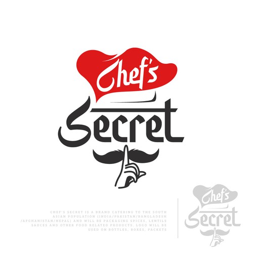 Bold Indian Food Brand Logo for Packaging Réalisé par Unik ART