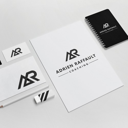 "Créer un logo pour l'influenceur Facebook Adrien Raffault au plus de 40.000 followers" winning Logo & brand identity pack