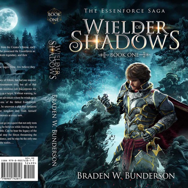 Design by Jesh Art Studio titled "Wielder of Shadows"