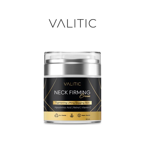 Neck firming cream - expensive look Design by creationMB