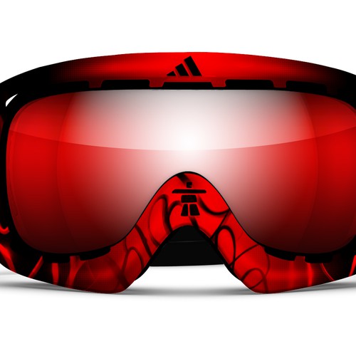 Design adidas goggles for Winter Olympics Design by riddledesign