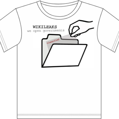 New t-shirt design(s) wanted for WikiLeaks Diseño de lore1