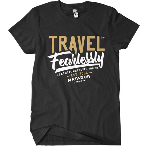 Shirt design for travel company! Ontwerp door -Diamond Head-