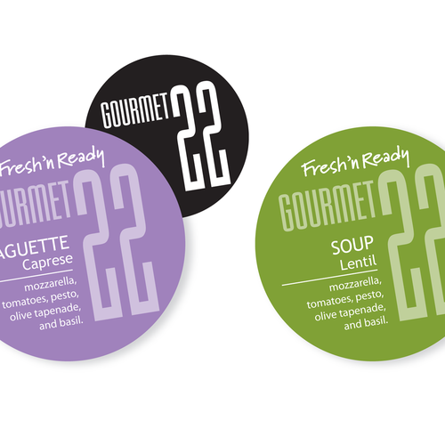 Label Design for Gourmet Food Design by eastbay